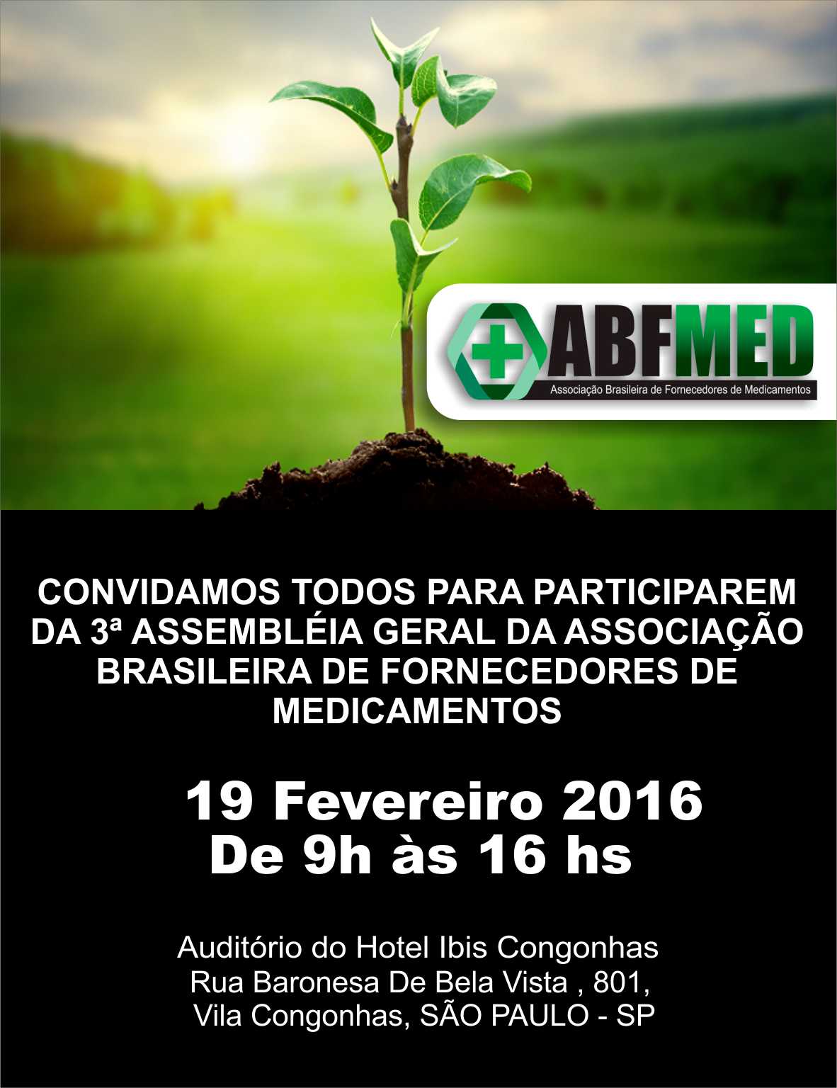 Registro da 3ª Assembleia Geral